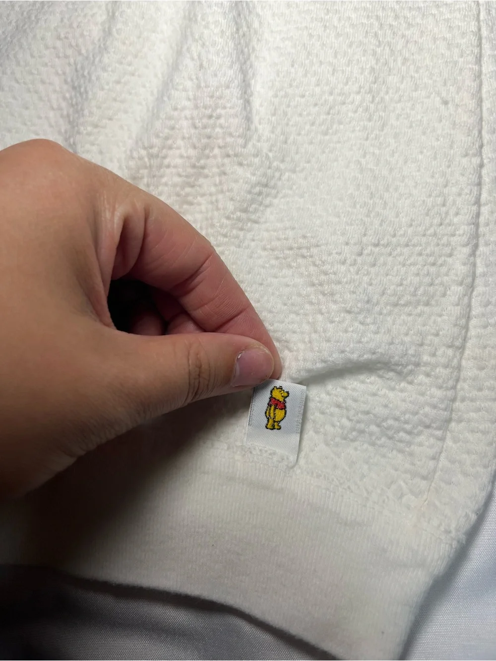 Vintage Winnie The Pooh Welcome Little One White Gown Sleeper Newborn Baby